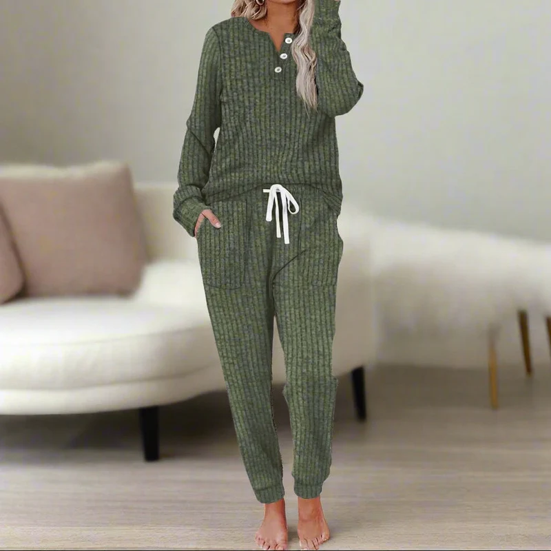 Mirela™ - Bequemes Pyjama-Set