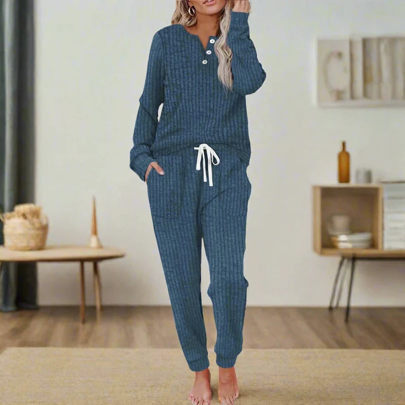 Mirela™ - Bequemes Pyjama-Set
