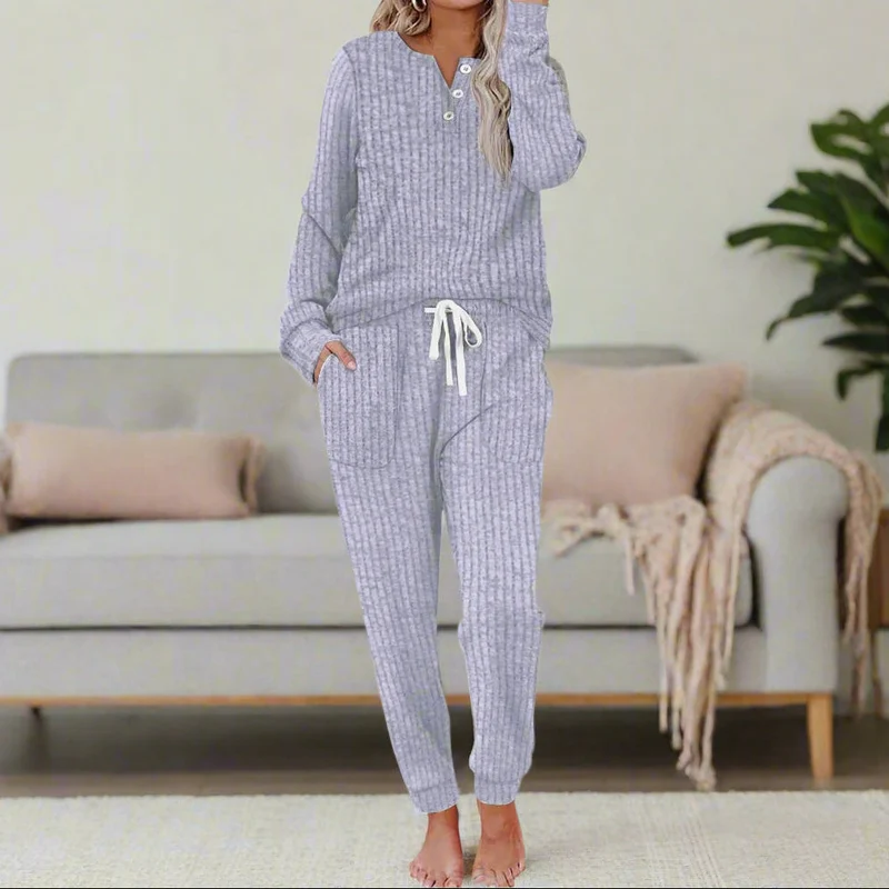 Mirela™ - Bequemes Pyjama-Set