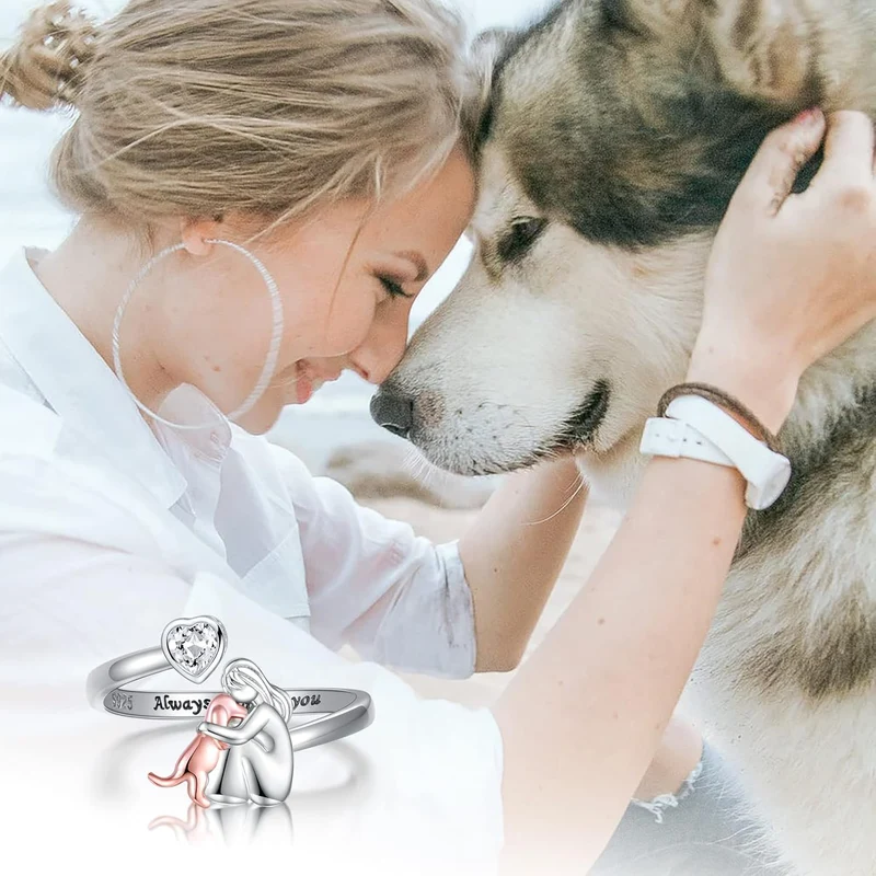 Verstellbarer Ring – „Immer in meinem Herzen“