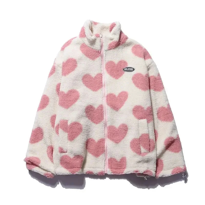 Sherley™ - Wendbare Jacke mit Herzen