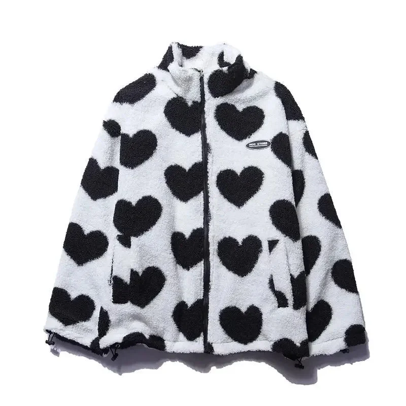 Sherley™ - Wendbare Jacke mit Herzen
