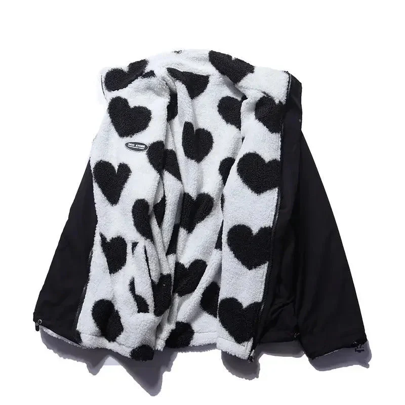 Sherley™ - Wendbare Jacke mit Herzen