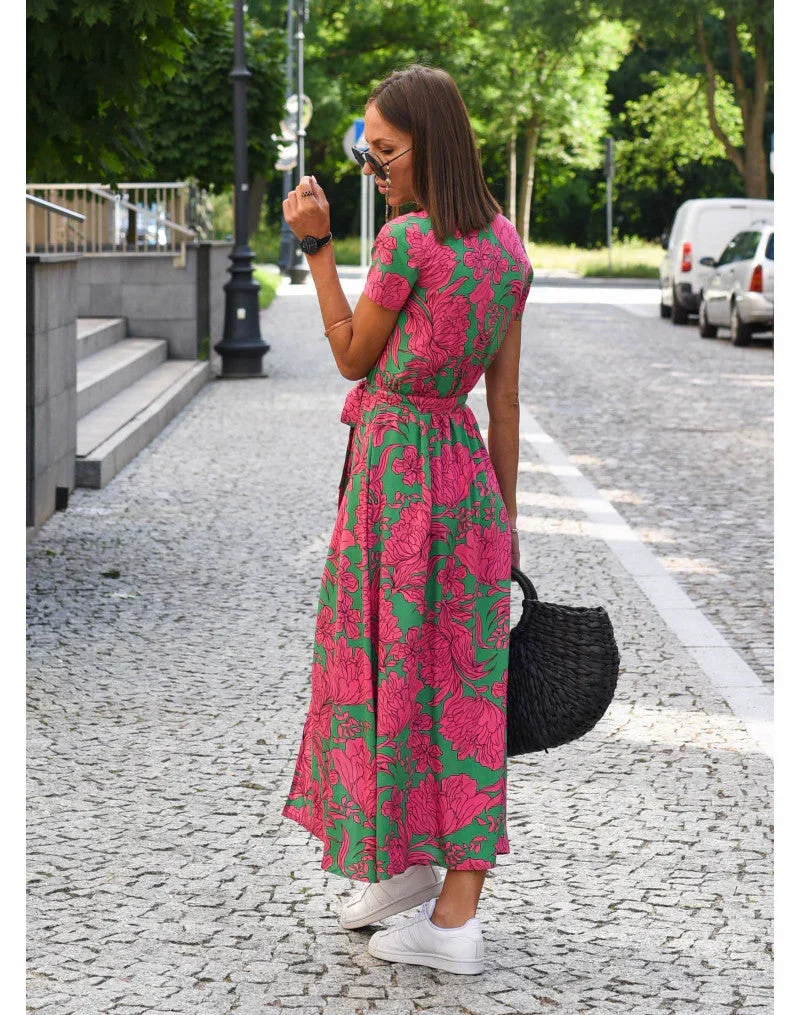 YARA | Stilvolles Wickelkleid mit figurschmeichelndem Design
