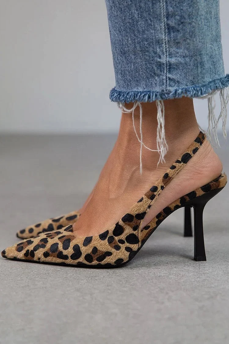 LEONORA | Elegante Tiermuster-Slipper für einen kühnen Look