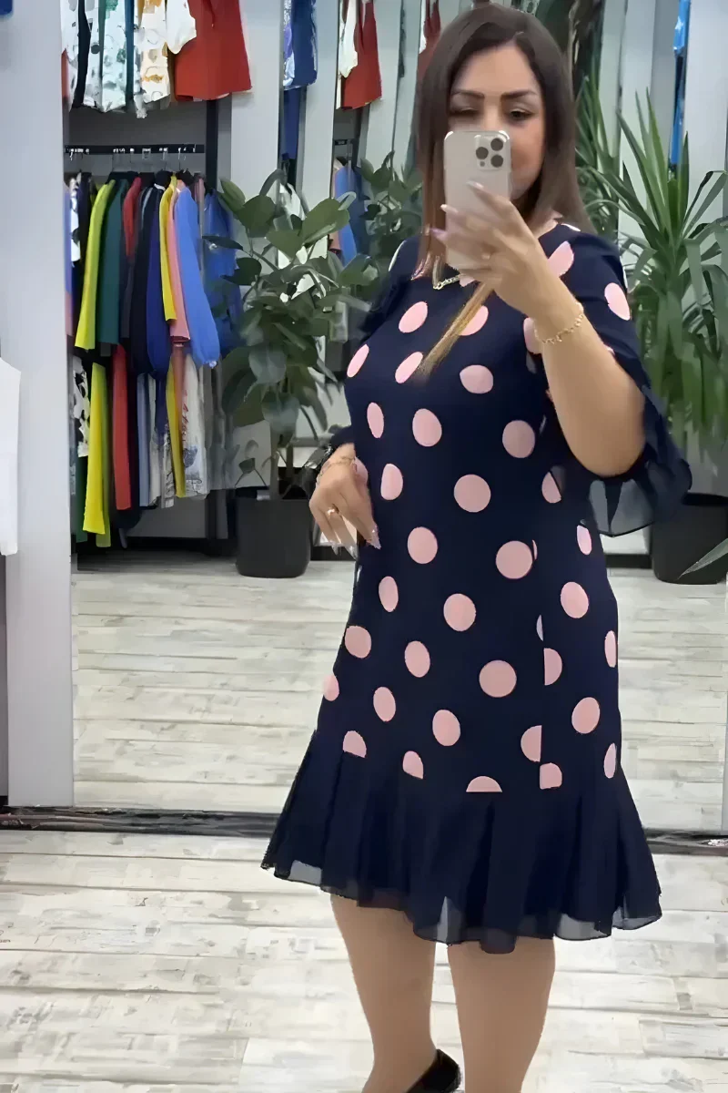 FLEUR™ | Elegantes Midi-Kleid mit figurbetontem Schnitt und klassischem Design