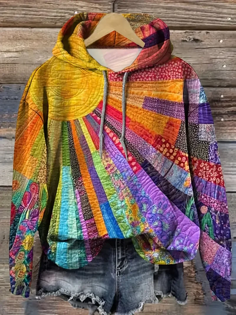 Alverin | Künstlerischer Hoodie für Ausdrucksstarke Bequemlichkeit und Alltagstauglichkeit