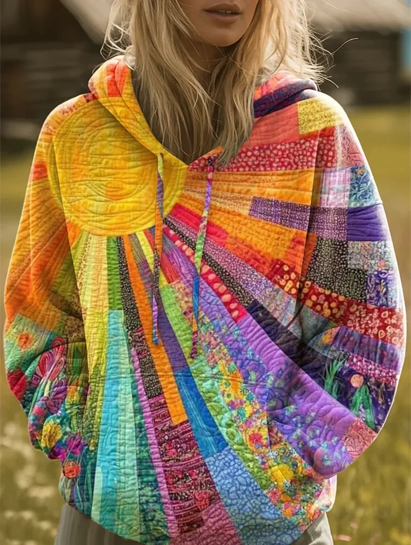 Alverin | Künstlerischer Hoodie für Ausdrucksstarke Bequemlichkeit und Alltagstauglichkeit