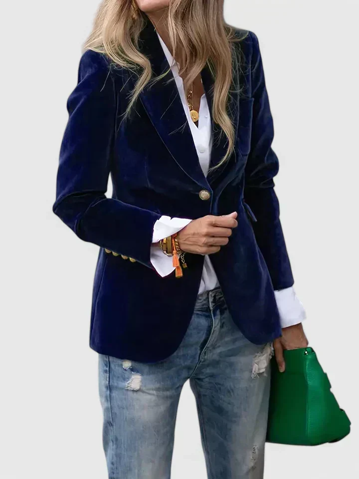 NOOR | Stilvoller Blazer mit figurfreundlichem Schnitt und zeitloser Eleganz