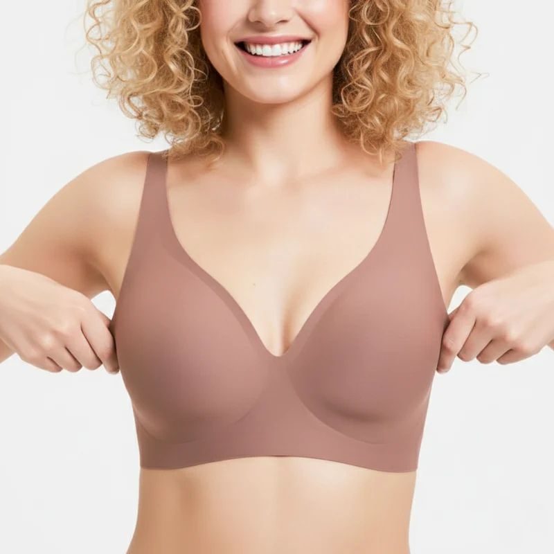 Rynessa | V-Neck Bralette ohne Bügel