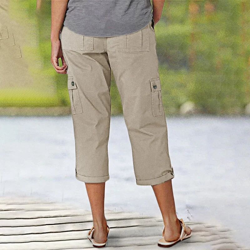 FRANCESCA | Capri-Hose mit zahlreichen Taschen und komfortabler Passform für optimale Bewegungsfreiheit