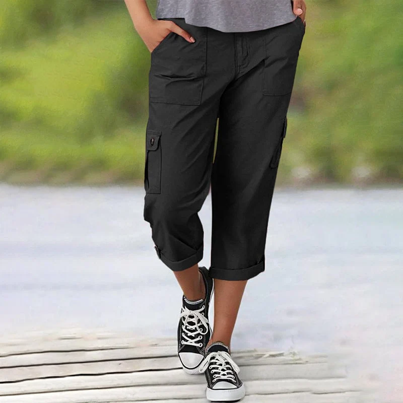 FRANCESCA | Capri-Hose mit zahlreichen Taschen und komfortabler Passform für optimale Bewegungsfreiheit