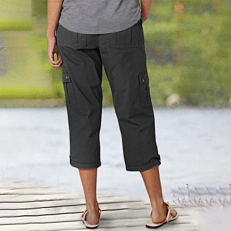 FRANCESCA | Capri-Hose mit zahlreichen Taschen und komfortabler Passform für optimale Bewegungsfreiheit