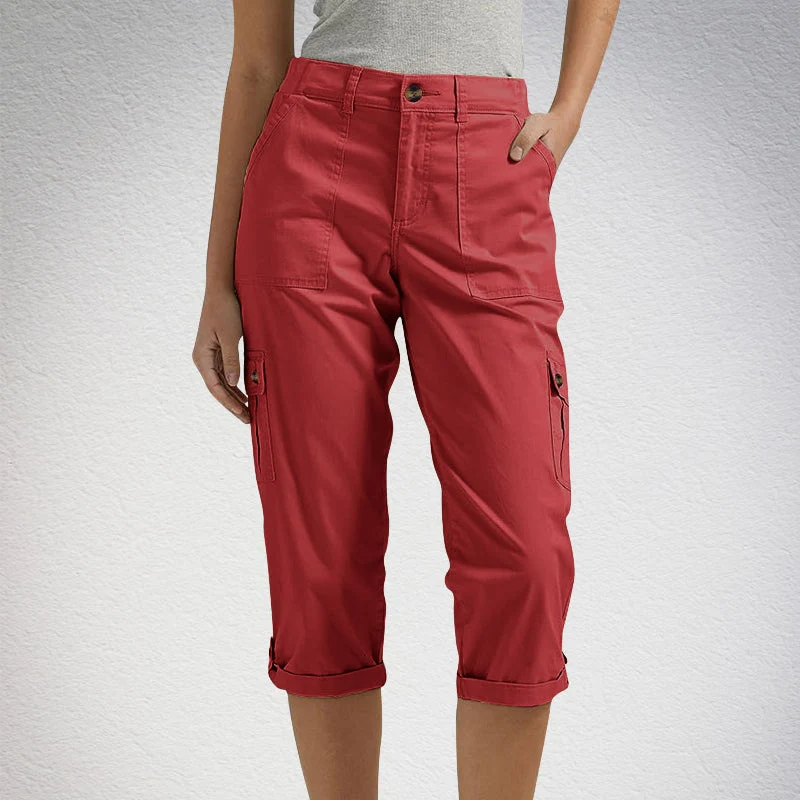 FRANCESCA | Capri-Hose mit zahlreichen Taschen und komfortabler Passform für optimale Bewegungsfreiheit