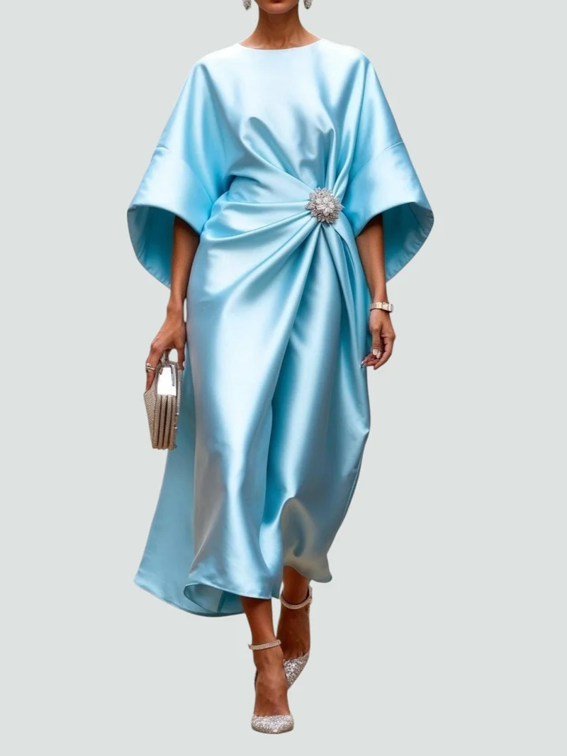 GABRIELLA | Elegantes Maxikleid mit luxuriösen Details und zeitloser Anmut