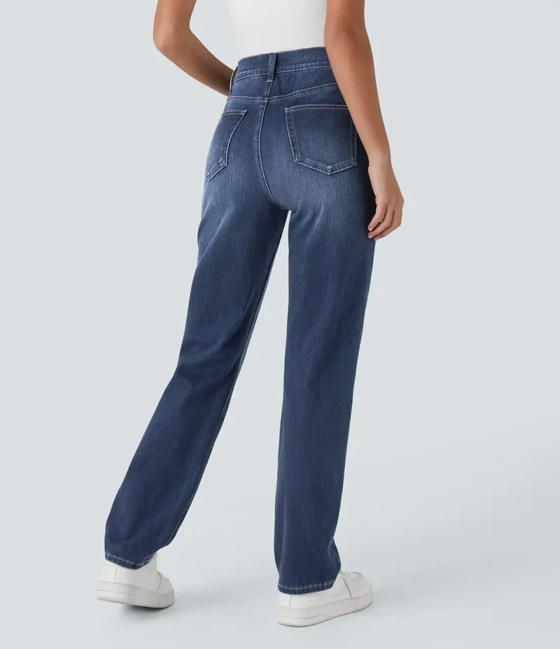 RAFFAELLA | Hochtaillierte Ultra Bequeme Hose im Casual Chic Design