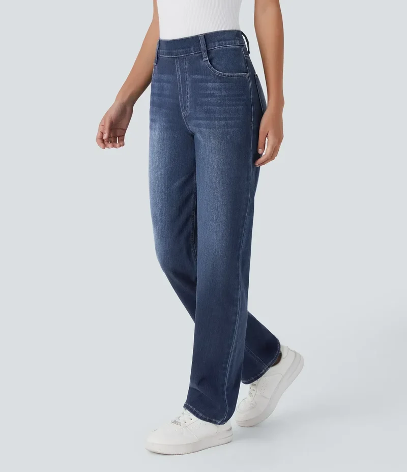 RAFFAELLA | Hochtaillierte Ultra Bequeme Hose im Casual Chic Design
