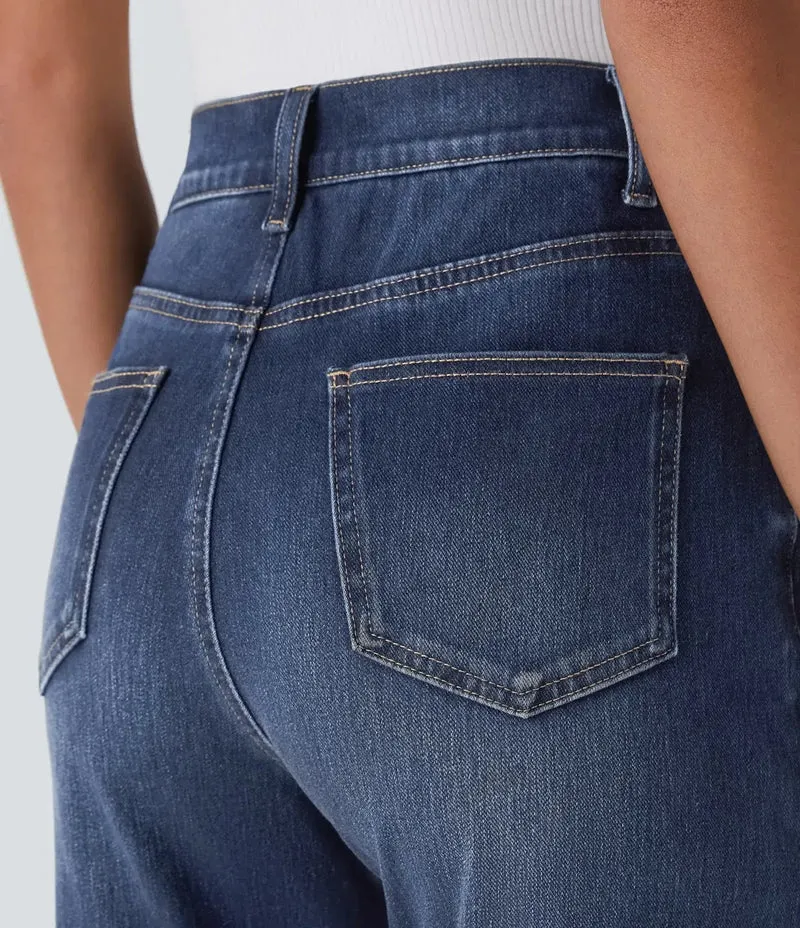 RAFFAELLA | Hochtaillierte Ultra Bequeme Hose im Casual Chic Design