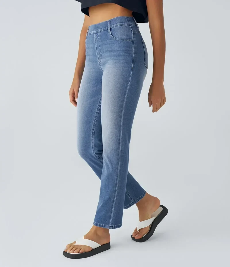 RAFFAELLA | Hochtaillierte Ultra Bequeme Hose im Casual Chic Design