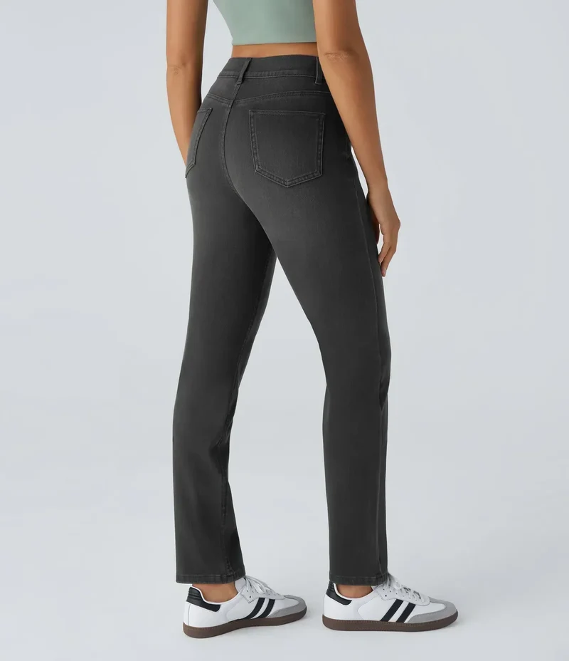 RAFFAELLA | Hochtaillierte Ultra Bequeme Hose im Casual Chic Design