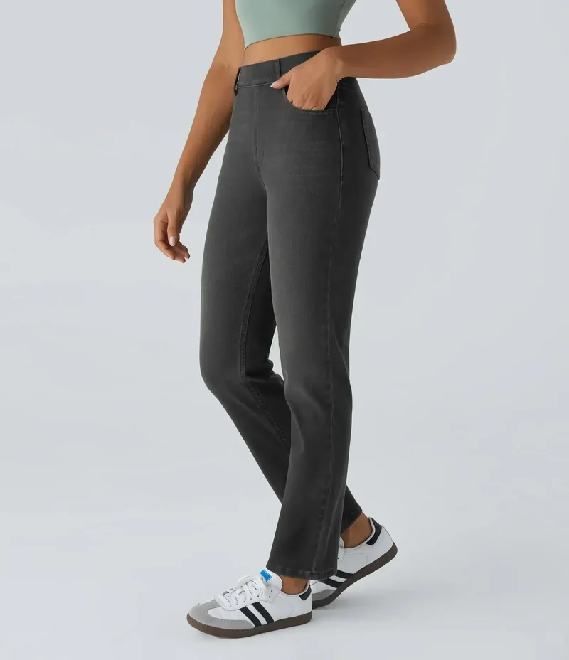 RAFFAELLA | Hochtaillierte Ultra Bequeme Hose im Casual Chic Design