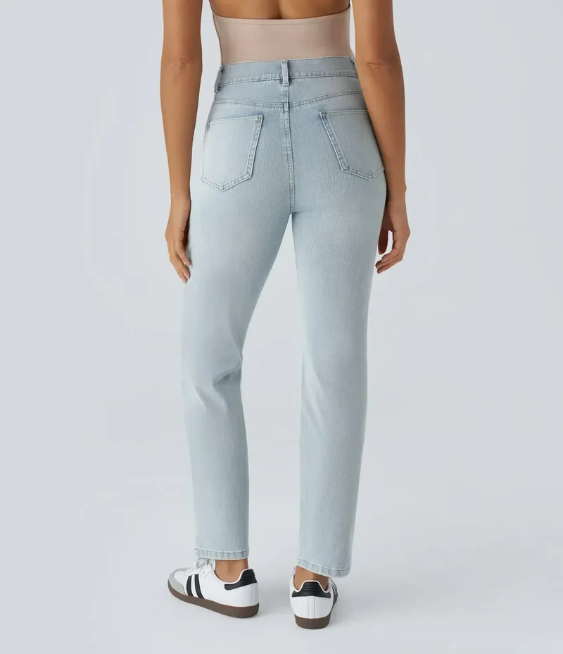 RAFFAELLA | Hochtaillierte Ultra Bequeme Hose im Casual Chic Design