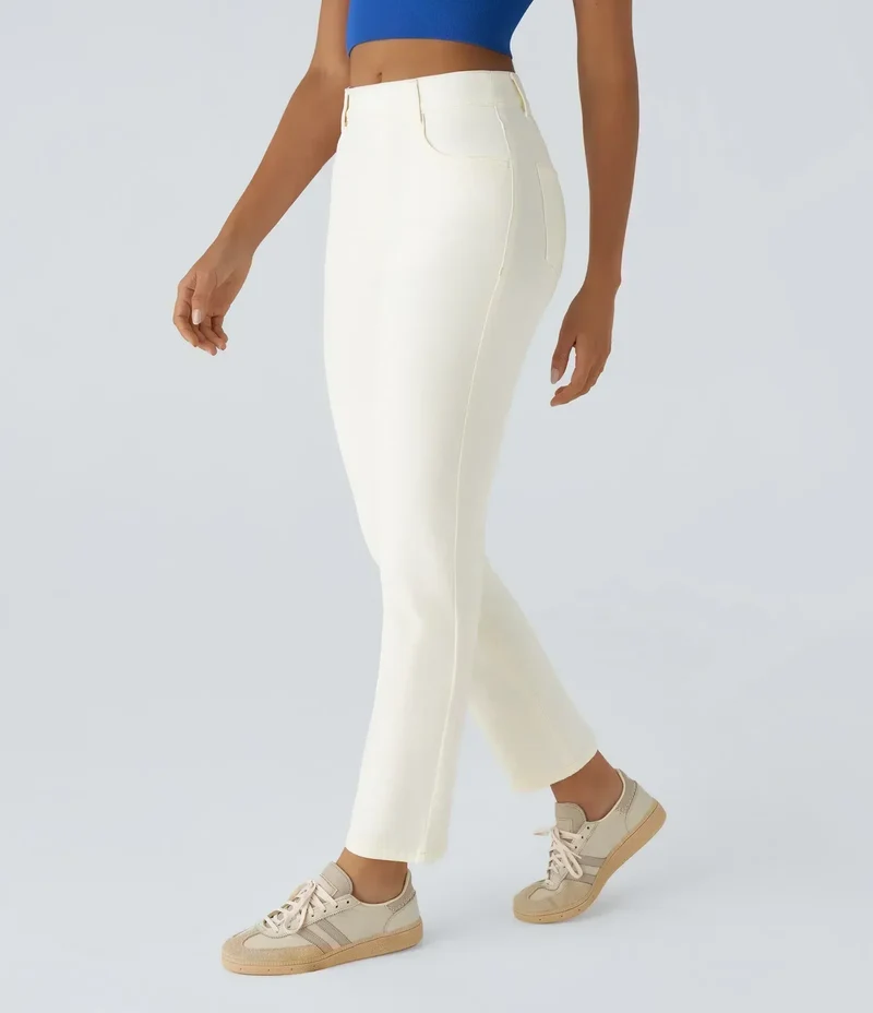 RAFFAELLA | Hochtaillierte Ultra Bequeme Hose im Casual Chic Design