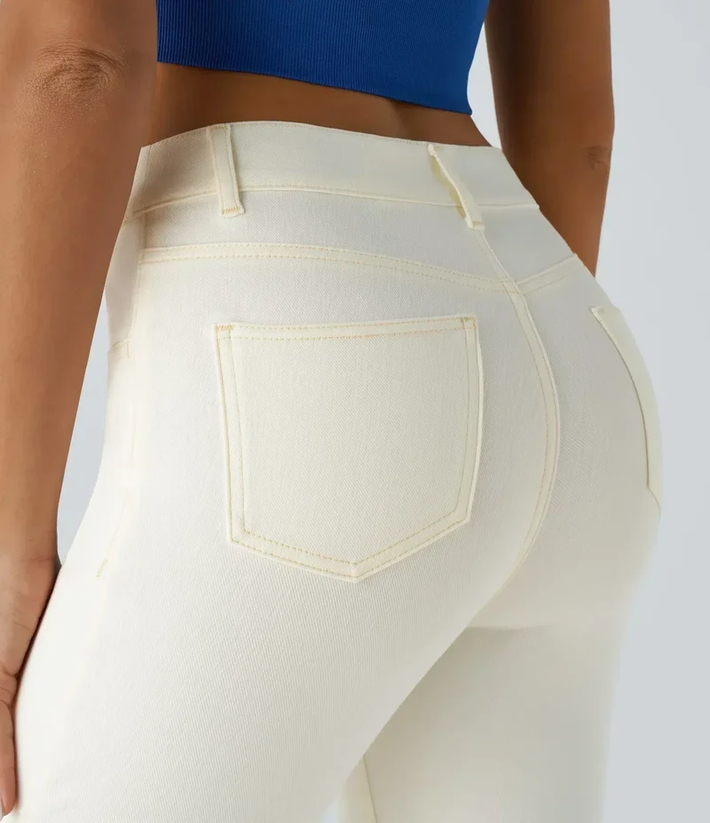 RAFFAELLA | Hochtaillierte Ultra Bequeme Hose im Casual Chic Design
