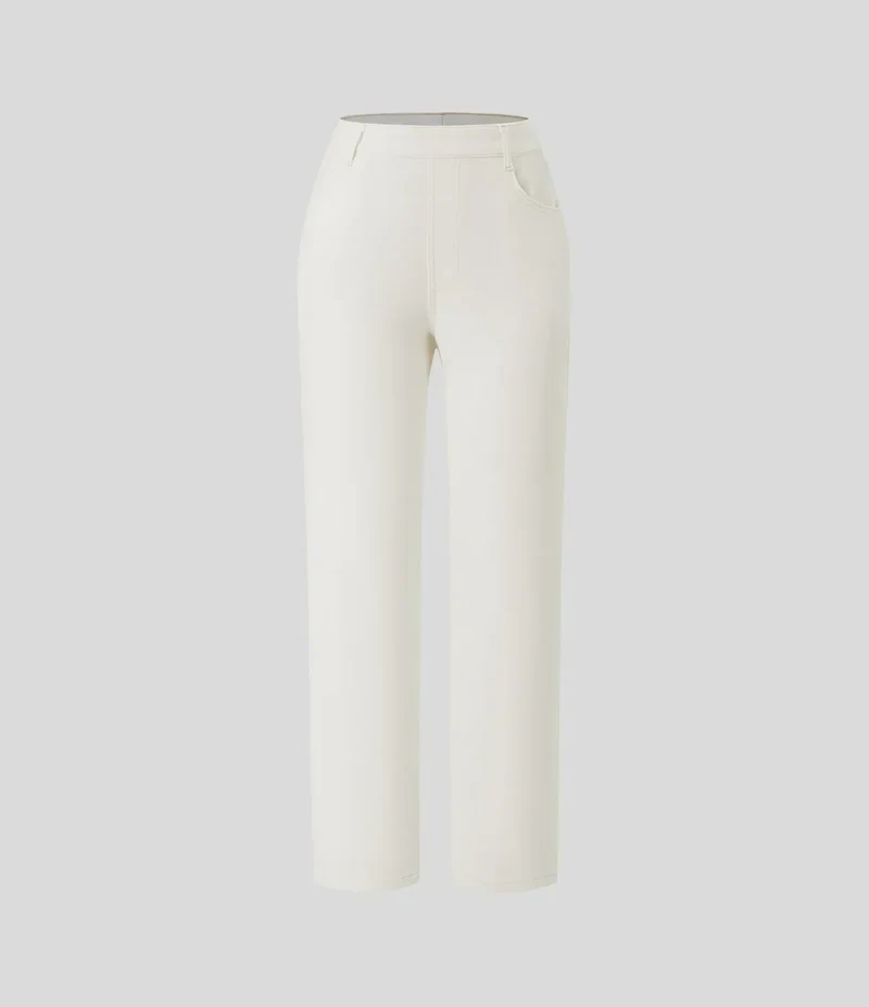 RAFFAELLA | Hochtaillierte Ultra Bequeme Hose im Casual Chic Design