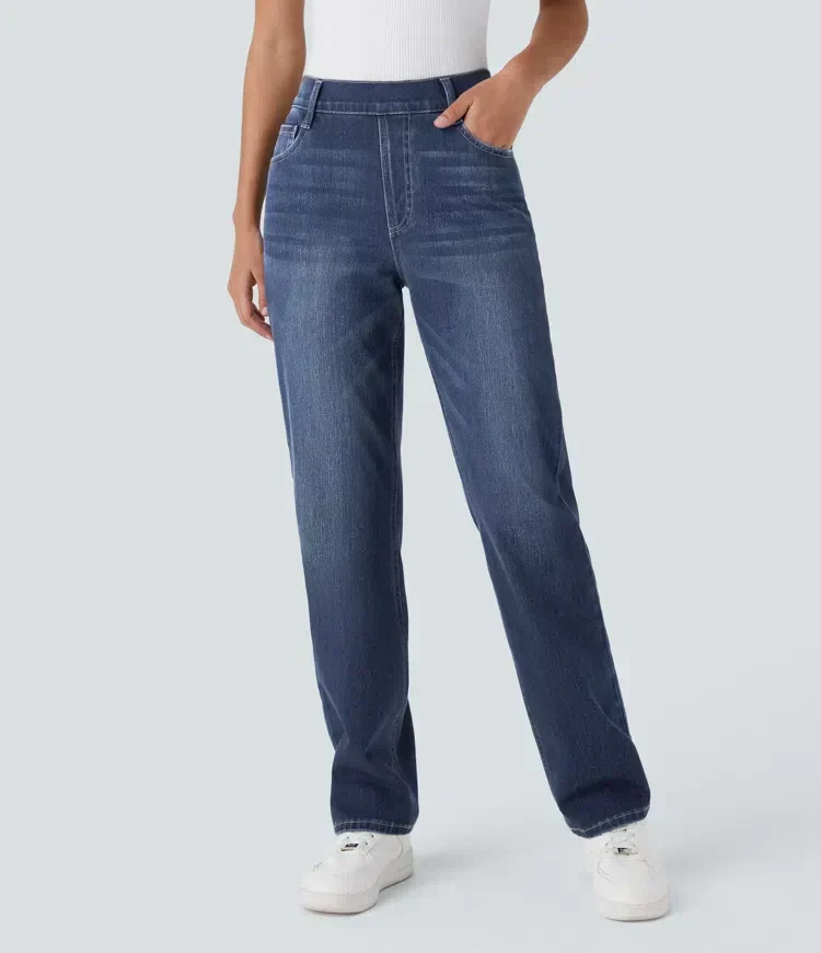 RAFFAELLA | Hochtaillierte Ultra Bequeme Hose im Casual Chic Design