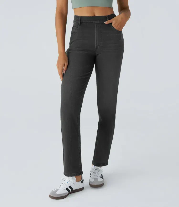 RAFFAELLA | Hochtaillierte Ultra Bequeme Hose im Casual Chic Design