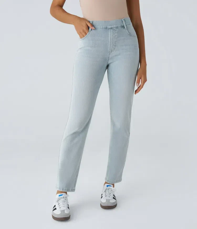 RAFFAELLA | Hochtaillierte Ultra Bequeme Hose im Casual Chic Design