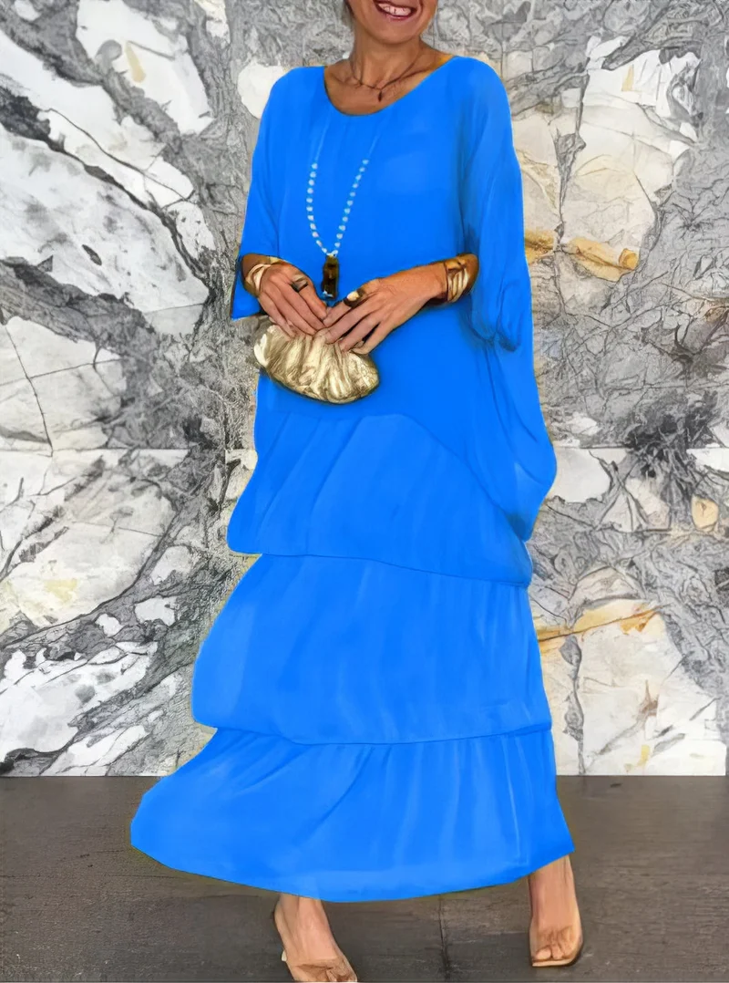 Caroline | Elegantes Maxi-Kleid für Jeden Anlass – Bequem und Stilvoll