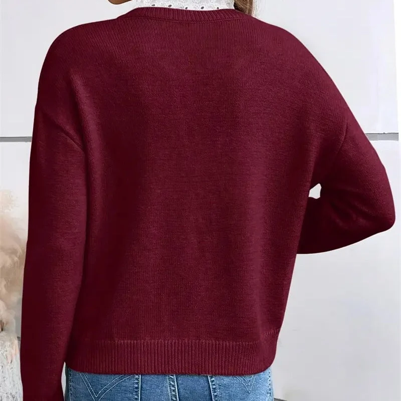 FLEUR | Eleganter Pullover mit Komfortabler Passform und Vielseitigem Design