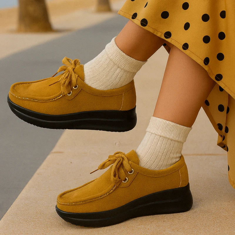LOUISE MARIE | Schuhe mit maximalem Komfort und erhöhtem Absatz für die Herbst-/Wintersaison