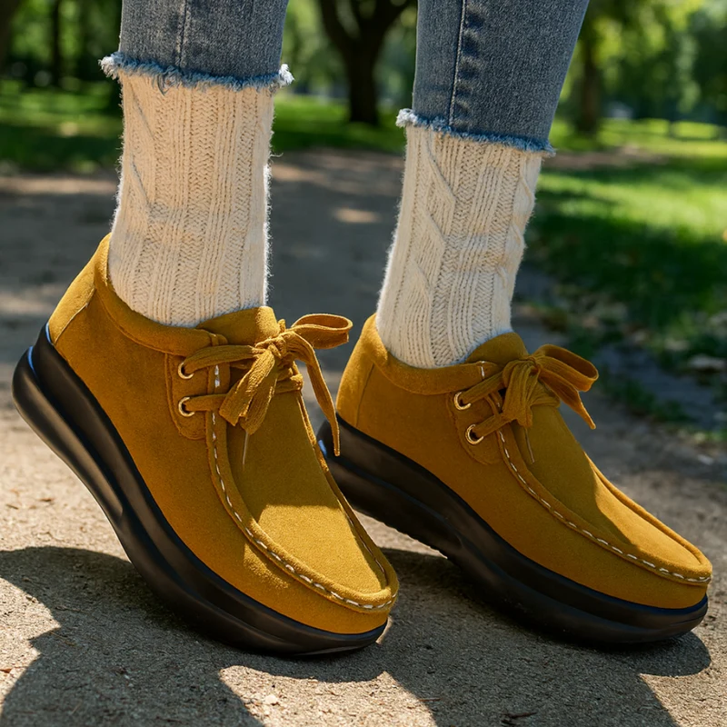 LOUISE MARIE | Schuhe mit maximalem Komfort und erhöhtem Absatz für die Herbst-/Wintersaison