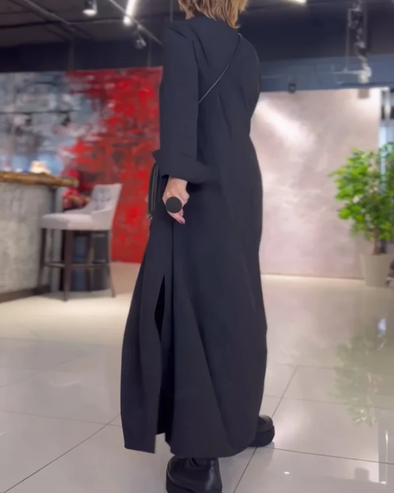 CLAUDIA | Elegantes und Stilvolles Langes Elastisches Kleid