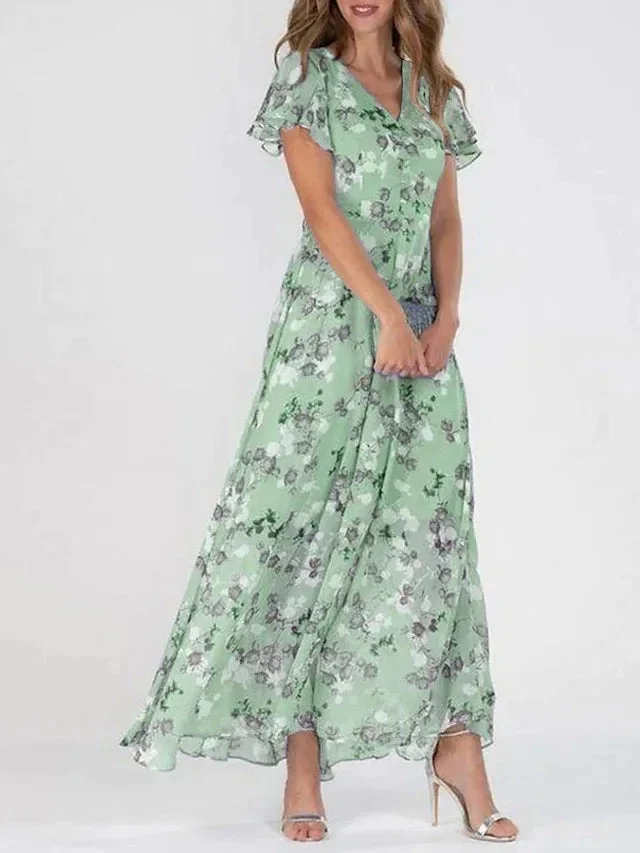 Lisa – Glamouröses Kleid für Damen, das den Bauch bedeckt