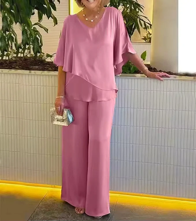 Monika – Eleganter Jumpsuit für Damen mit Lagenlook
