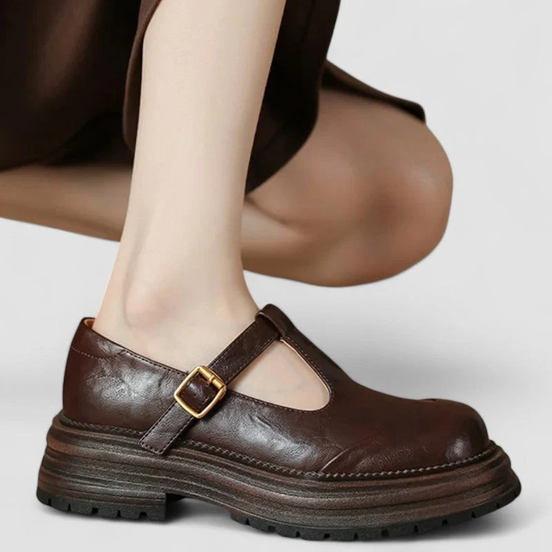 Emily – Damenschuhe mit breiten Riemen
