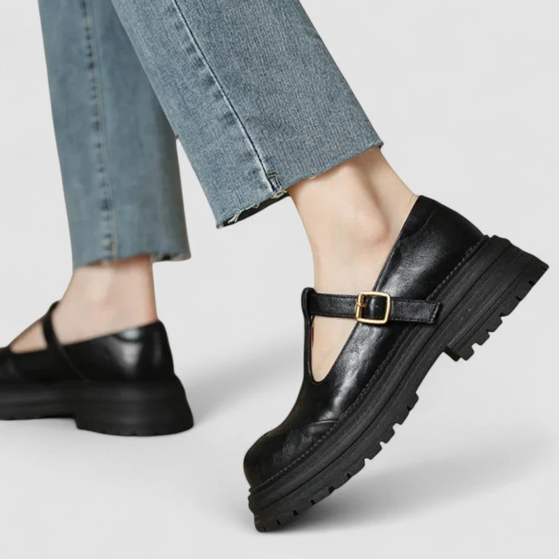 Emily – Damenschuhe mit breiten Riemen