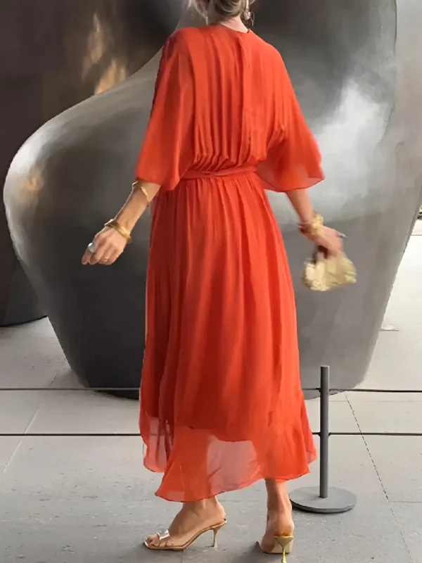 Vanessa – Elegantes Wickelkleid für Damen