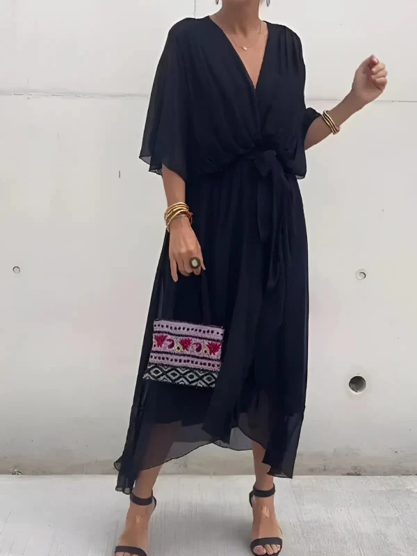 Vanessa – Elegantes Wickelkleid für Damen