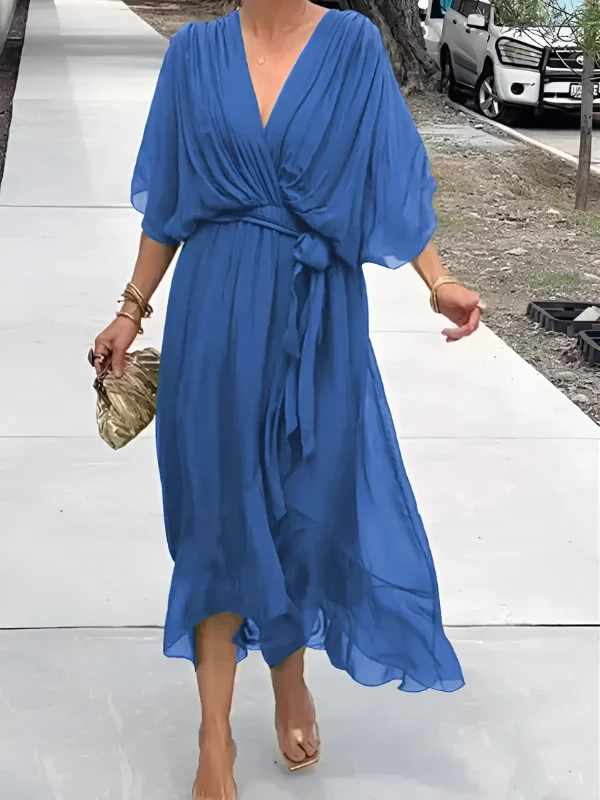 Vanessa – Elegantes Wickelkleid für Damen