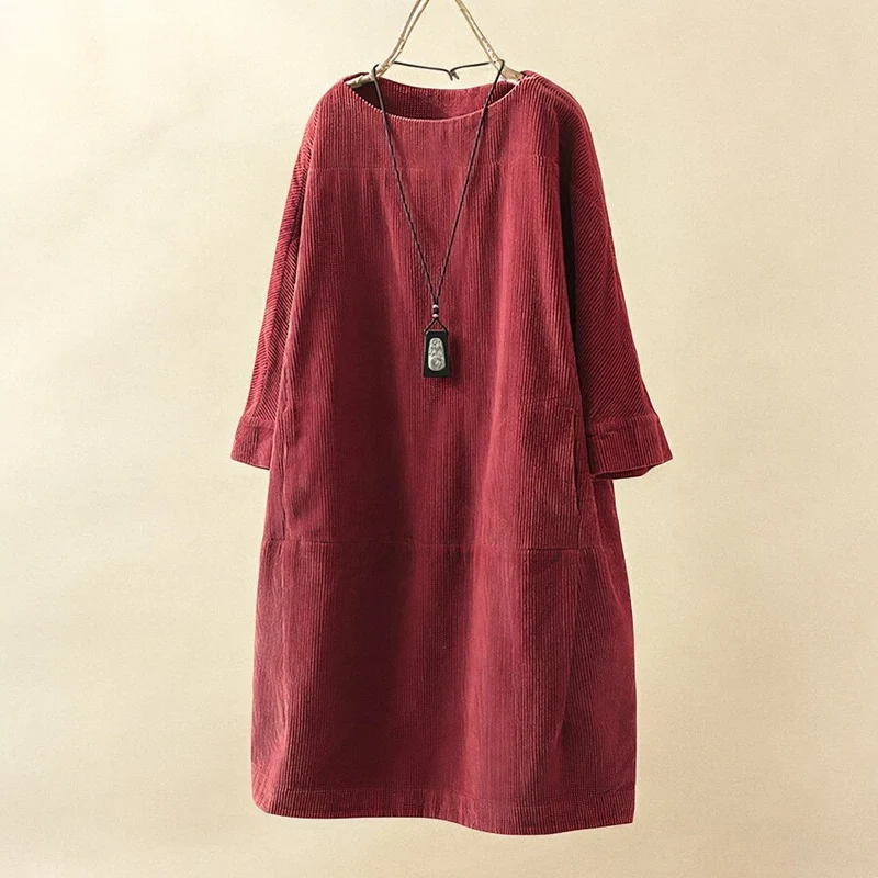 Britta – Kleid für Damen, das den Bauch bedeckt