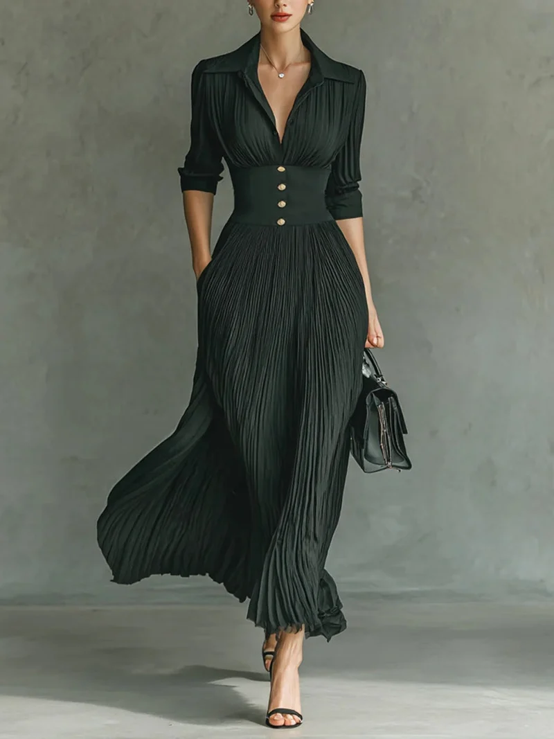 Helga – Elegantes, tailliertes Damenkleid