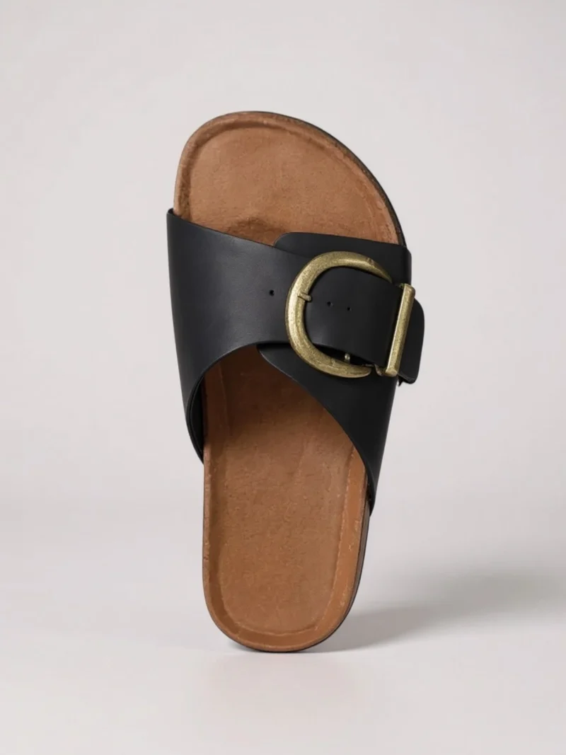 Chloe – Gepolsterte Sandalen mit Schnallenverschluss für Damen