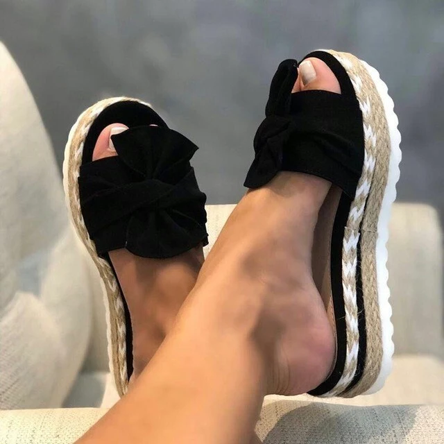 Isla – Espadrille-Sandalen für Damen mit Schleifenverzierung