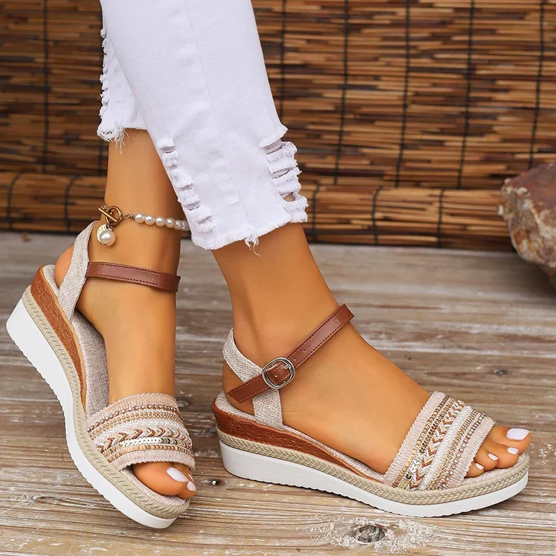 Amelie – Keilsandalen für Damen