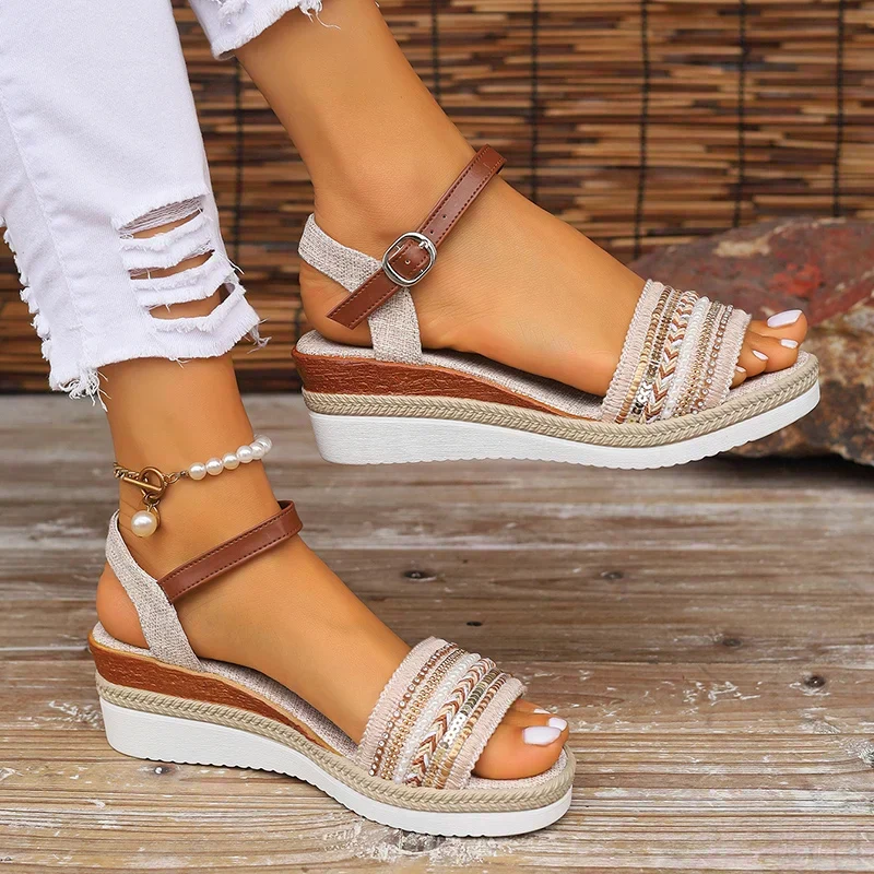 Amelie – Keilsandalen für Damen